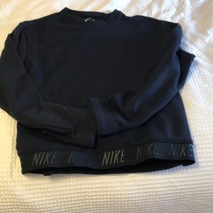 Nike crop sweatshirt